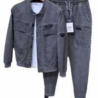 2025 [высокое качество] осенняя новая мужская куртка дувойка