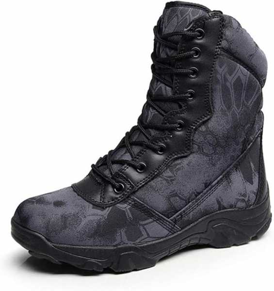 Mужские военные ботинки 9976