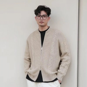 витер кардиган с круглым вырезом