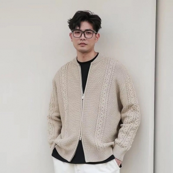 витер кардиган с круглым вырезом