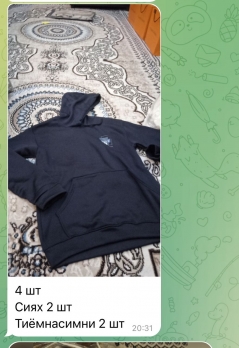 толстовка с капюшоном